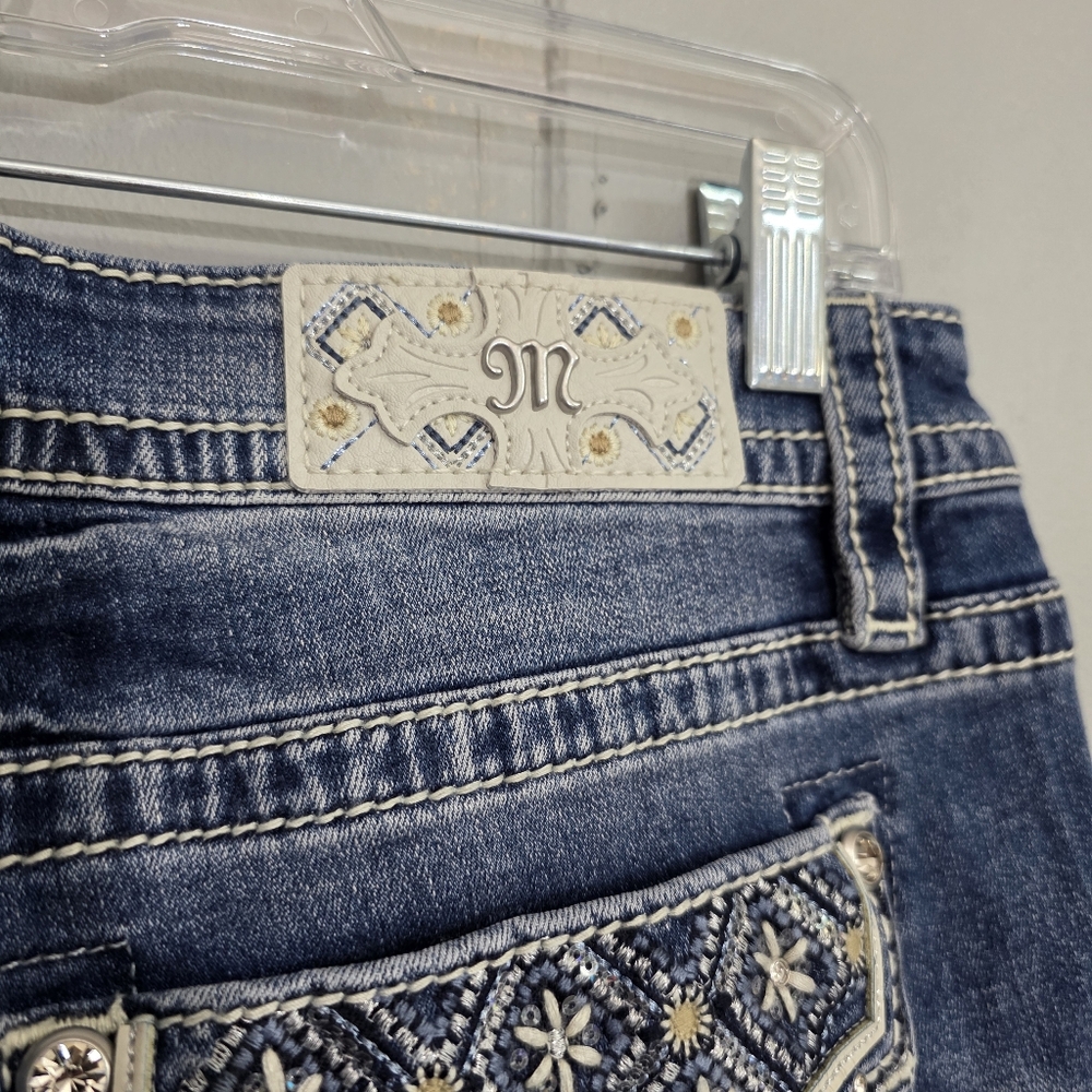 Miss Me Saquin Stitchwork Mid Rise Bootcut Jeans - Picture 10 of 15